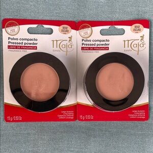 Maja Spain Pressed Powder, Mirror and Tassel Compartment Set of 2